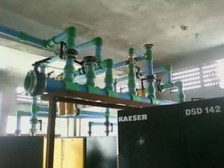PPR piping system compressed air line gallery